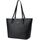 Vanessa & Melissa® Damen Shopper klassisch elegante Handtasche Henkeltasche Schwarz