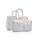 reisenthel loopshopper M sky rose – Stabile Tasche mit praktischer Fächeraufteilung und großer Innentasche aus recycelten PET-Flaschen – wasserabweisendes Design