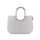reisenthel loopshopper L cord grey – Stabile Tasche mit praktischen Fächern aus recycelten PET-Flaschen – Charmantes und wasserabweisendes Design