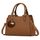IGOLUMON Handtasche Damen Mittelgroß Tasche Leder Henkeltasche Damen-Henkeltaschen Tote Bag Handtaschen Taschen Schultertaschen Umhängetasche Schultertasche Damenhandtaschen Braun