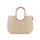 reisenthel loopshopper L frame cord sand – Stabile Tasche mit praktischen Fächern aus recycelten PET-Flaschen – Charmantes und wasserabweisendes Design