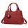 IGOLUMON Handtasche Damen Mittelgroß Tasche Leder Henkeltasche Damen-Henkeltaschen Tote Bag Handtaschen Taschen Schultertaschen Umhängetasche Schultertasche Damenhandtaschen Rot