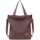 JANSBEN Damen Canvas Handtasche Schultertasche Casual Multifunktionale Umhängetaschen Groß für Arbeit Schule Shopper Lässige täglich