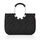 reisenthel loopshopper L Stabile Tasche mit praktischen Fächern aus recycelten PET-Flaschen Charmantes und wasserabweisendes Design, Farbe:rhombus black