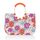 reisenthel loopshopper L Stabile Tasche mit praktischen Fächern aus recycelten PET-Flaschen Charmantes und wasserabweisendes Design, Farbe:florist peach