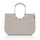 reisenthel loopshopper L herringbone sand – Stabile Tasche mit praktischen Fächern aus recycelten PET-Flaschen – Charmantes und wasserabweisendes Design