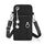 Aucuu Handytasche zum Umhängen Damen，Nylon Kleine Umhängetasche mit Kopfhörer Eingang，Mini Crossbody Schultertasche Handytasche，Handy Schultertasche ür Handy unter 7 Zoll
