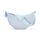 LARKSON Crossbody Bag Damen & Herren Hellblau - Solveig Small - Umhängetasche im Halbmond Style - Halbrunde Schultertasche - Moon Bag Design - Wasserabweisend