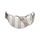 LARKSON Crossbody Bag Damen & Herren Beige Gestreift - Solveig Small - Umhängetasche im Halbmond Style - Halbrunde Schultertasche - Moon Bag Design - Wasserabweisend