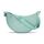 LARKSON Crossbody Bag Damen & Herren Mint - Solveig Medium - Umhängetasche im Halbmond Style - Halbrunde Schultertasche - Moon Bag Design - Wasserabweisend