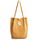 Funtlend Elegant Umhängetasche Damen Groß Cord Tasche Damen Handtasche Schultertasche für Uni Arbeit Mädchen Schule Büro-Gelb