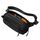 tomtoc X-Pac Bauchtasche für Herren Damen, 1,5 Liter Klein Travel Sling Bag Brusttasche Gürteltasche Schultertasche Umhängetasche mit RFID Schutz für Wandern Reise Alltag, Schwarz