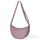 Aucuu Halbmond Crossbody Schultertasche für Damen, Klein mit Verstellbarer Schultergurt, Hobo Halfmoon Bag Einfarbige Messenger Bag für Reisen