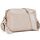 Roulens Damen Handy Umhängetasche,Veganem Leder Crossbody Schultertasche,Breiter Riemen Abendtasche mit drei Reißverschlussfächern Handtasche mit Kartenschlitz Verstellbar Abnehmbar Schultergurt