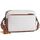 Roulens Damen Handy Umhängetasche,Veganem Leder Crossbody Schultertasche,Breiter Riemen Abendtasche mit drei Reißverschlussfächern Handtaschemit mit Kartenschlitz Verstellbar Abnehmbar Schultergurt