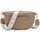Rorimyth Bauchtasche Damen Khaki Umhängetasche Damen Klein Veganes Leder Handtasche Crossbody Bag Gürteltasche Brusttasche Hüfttasche