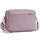 Roulens Damen Handy Umhängetasche,Veganem Leder Crossbody Schultertasche,Breiter Riemen Abendtasche mit drei Reißverschlussfächern Handtaschemit mit Kartenschlitz Verstellbar Abnehmbar Schultergurt