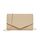 Miss Lulu Damen Umschlag Clutch Elegant Abendtasche Brauttasche Umschlag Clutch Tasche Handtasche mit Kette für Hochzeit Party Prom Helles Khaki