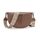 Vezluax 30x20cm umhängetasche Damen Bauchtasche Damen Groß Vegan Leder Crossbody Bag stylisch Frauen mit breitem Gurt Pekannuss