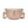 Vezluax 30x20cm umhängetasche Damen Bauchtasche Damen Groß Vegan Leder Crossbody Bag stylisch Muttertags geschenke für frauen mit breitem Gurt Pearl Gold (Shiny Effect)