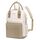 LOVEVOOK 13,3 Zoll Rucksack Damen Klein, Wasserdicht Cityrucksack Handtasche 2 in 1, Mini Tasche Daypack Backpack Women Elegant für Freizeit Schule Reisen Arbeit, Khaki Beige