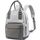 LOVEVOOK Rucksack Damen Klein, Wasserdicht Cityrucksack Handtasche 2 in 1, Mini Tasche Daypack Backpack Women Elegant für Freizeit Schule Reisen Arbeit, Grau Blau