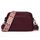 TIAASTAP Damen Umhängetasche Klein Leder Handtasche Crossbody Bag Crossbag Schultertasche Damen Tasche Moderne Taschen mit breitem Schultergurt und 3 Fächern