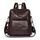 Puwuzixi Frauen Rucksack Wasserdicht Anti-Diebstahl Leichtgewicht PU Mode Reisen Mehrzweck Cabrio Geldbörse Umhängetasche Handtasche Rucksack（Chocolate）