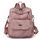 Puwuzixi Frauen Rucksack Wasserdicht Anti-Diebstahl Leichtgewicht PU Mode Reisen Mehrzweck Cabrio Geldbörse Umhängetasche Handtasche Rucksack（Pink）