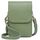 Roulens kleine Handy Umhängetasche Damen, Handytasche mit Geldbörse zum Umhängen, PU Leder Tasche damen für Frauen Designer, verstellbarer Riemen und Schlüsselanhänger