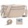 LANXINGLUO Bauchtasche Damen umhängetasche Damen mittelgroß Crossbody Bag Mit Kreditkartenfach und 2 Schultergurten Bags for Women hellkhaki