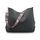 Prite Shopper Tasche Damen Groß Cord Tasche Tote Bag mit Verstellbarem Schultergurt für College Schule Arbeit Reisen Einkaufen（Grau）
