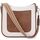 BOSTANTEN umhängetasche damen mittelgroß Handtaschen damen-schultertaschen aus PU Leder shopper tasche für Frauen Hobo Crossbody Bags mit verstellbarem Farbigem Riemen Beige Braun