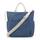 Prite Shopper Tasche Damen Groß Cordtaschen Tote Bag Cord Beuteltasche Stofftasche mit Verstellbarem Schultergurt für Arbeit Reisen Einkaufen Schule College (Blau)