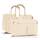 reisenthel loopshopper M leo vanilla – Stabile Tasche mit praktischen Fächern aus recycelten PET-Flaschen – Eleganz beim Einkaufen, viel Funktion inklusive!