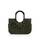 reisenthel loopshopper M teddy leo olive – Stabile Tasche mit praktischen Fächern aus recycelten PET-Flaschen – Eleganz beim Einkaufen, viel Funktion inklusive!