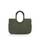 reisenthel loopshopper M cord dark matcha – Stabile Tasche mit praktischen Fächern aus recycelten PET-Flaschen – Eleganz beim Einkaufen, viel Funktion inklusive!
