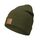 Occulto Leatherpatch Winter Mütze Beanie Khaki