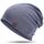 HAMUNI Mütze Damen Dünne Mütze Herren - Slouch Beanie Mützen - Leicht Weich Chemo Mützen - Atmungsaktiv Elastisch Long Beanie Ideale für Alle Jahreszeiten (Hellblau)