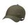 Nike Unisex U Nk Df Club Cap U Cb Mtswsh L Kappe, Medium Olive/Metallic Silver, M/L
