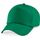 Shirtinstyle Basecap Cap 5 Panel Cap Verschluss Klettverschluss Größe Unisex, Farbe Kellygreen