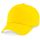 Shirtinstyle Basecap Cap 5 Panel Cap Verschluss Klettverschluss Größe Unisex, Farbe hellgelb