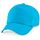 Shirtinstyle Basecap Cap 5 Panel Cap Verschluss Klettverschluss Größe Unisex, Farbe surfblue