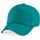 Shirtinstyle Basecap Cap 5 Panel Cap Verschluss Klettverschluss Größe Unisex, Farbe Emerald