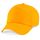 Shirtinstyle Basecap Cap 5 Panel Cap Verschluss Klettverschluss Größe Unisex, Farbe gelb