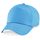 Shirtinstyle Basecap Cap 5 Panel Cap Verschluss Klettverschluss Größe Unisex, Farbe hellblau