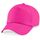 Shirtinstyle Basecap Cap 5 Panel Cap Verschluss Klettverschluss Größe Unisex, Farbe pink