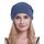 osvyo Baumwolle Chemo Hüte Soft Caps Krebs Kopfbedeckungen für Frauen Haarausfall versiegelt Verpackung BLAU GRAU