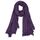 Van Der Rich ® - Schal mit fein gekreppter Oberfläche für Damen und Herren (82-Violett, One Size)