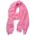 Outrip Damen Baumwollschals Damen Leichter Weicher Modeschal Hals Fester Wickelschal (ZBirdPink)